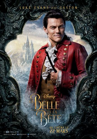 Affiche du film La Belle et la Bête Personnage Gaston