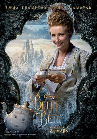 Affiche du film La Belle et la Bête Personnage Madame Samovar