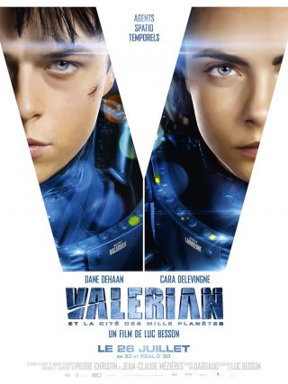 Affiche du film Valerian et la cité des mille planètes
